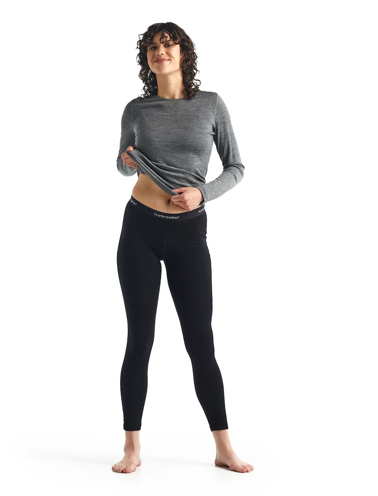 Dámské legíny Icebreaker  W 200 Oasis Leggings BLACK