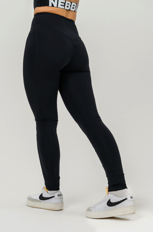 Dámské legíny Nebbia Barbell Therapy Glute Check 613 Black XS - thumb (1)