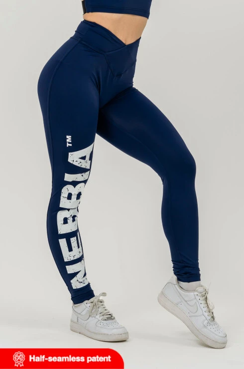 Dámské legíny Nebbia Barbell Therapy Glute Check 613 Blue