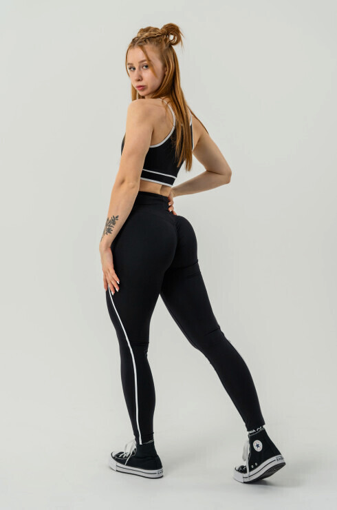 Dámské legíny Nebbia Barbell Therapy My Rules 609 Black S - thumb (5)