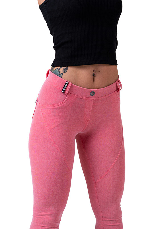 Dámské legíny Nebbia  Dreamy Edition Bubble Butt leggings 537 pink XS - thumb (4)