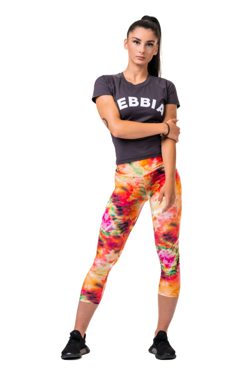 Product detail of Dámské legíny Nebbia Hero Be Your Own Hero 7/8 leggings rainbow S