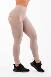 Dámské legíny Nebbia High Waist & Lifting Effect Bubble Butt Pants 587cream