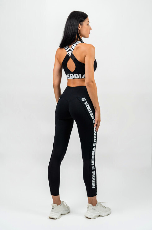 Dámské legíny Nebbia ICONIC Iconic High Waist 209 black XS - thumb (1)