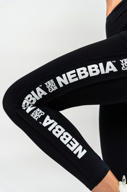 Dámské legíny Nebbia ICONIC Iconic High Waist 209 black XS - thumb (4)