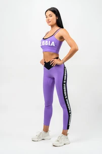 Dámské legíny Nebbia ICONIC Leggings High Waist 209 purple