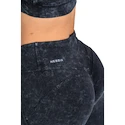 Dámské legíny Nebbia NEBBIA x OLYMPIA Washed High Waisted Leggings GYM WARRIOR 776 black