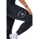 Dámské legíny Nebbia NEBBIA x OLYMPIA Washed High Waisted Leggings GYM WARRIOR 776 black