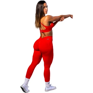 Dámské legíny Nebbia TOTALLY SEAMLESS High-Waist Leggings MAXIMUM PUSH-UP 302 red