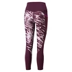 Dámské legíny Puma  Run 5K Graphic High Waist 7/8 Tight Grape Wine