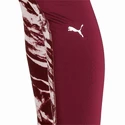 Dámské legíny Puma  Run 5K Graphic High Waist 7/8 Tight Grape Wine