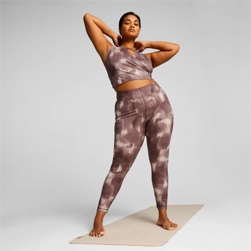 Dámské legíny Puma  Studio Your Move AOP Tight Rose Quartz