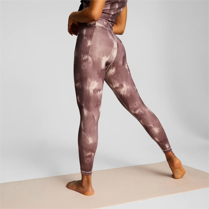 Dámské legíny Puma  Studio Your Move AOP Tight Rose Quartz