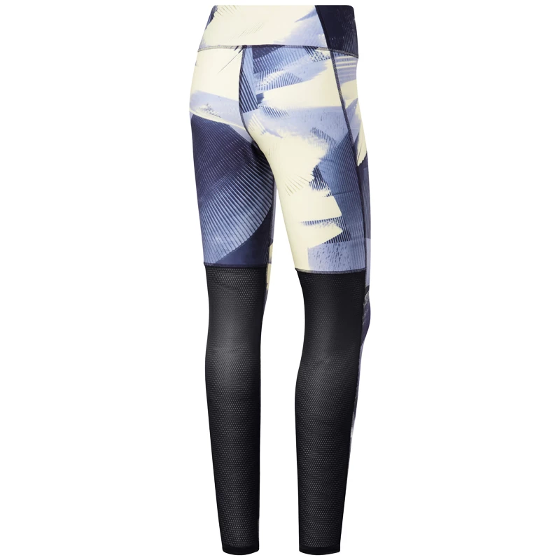 Dámské legíny Reebok  Tight AOP Purple XS