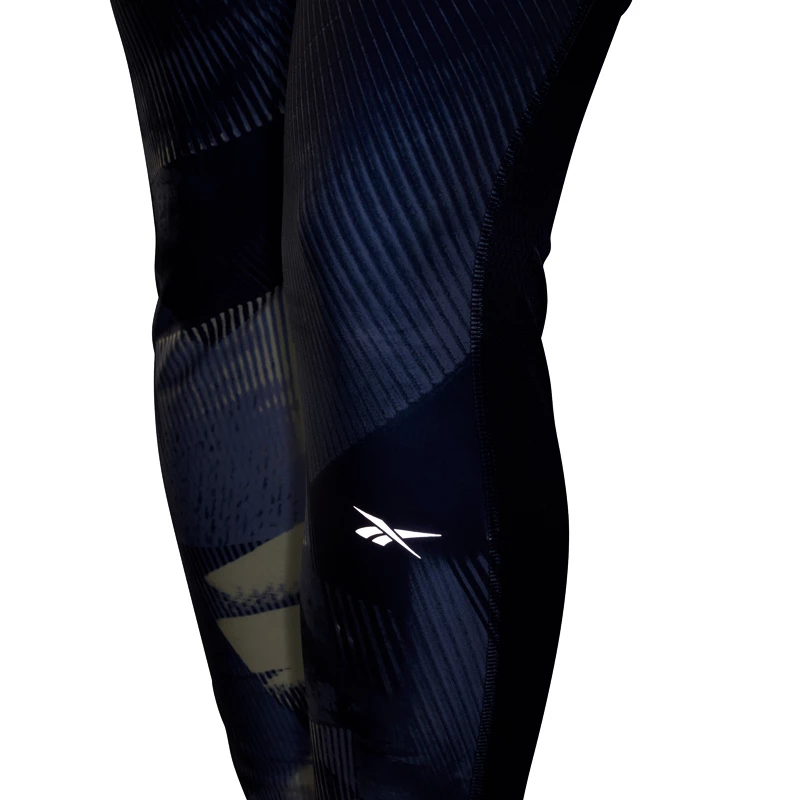 Dámské legíny Reebok  Tight AOP Purple XS