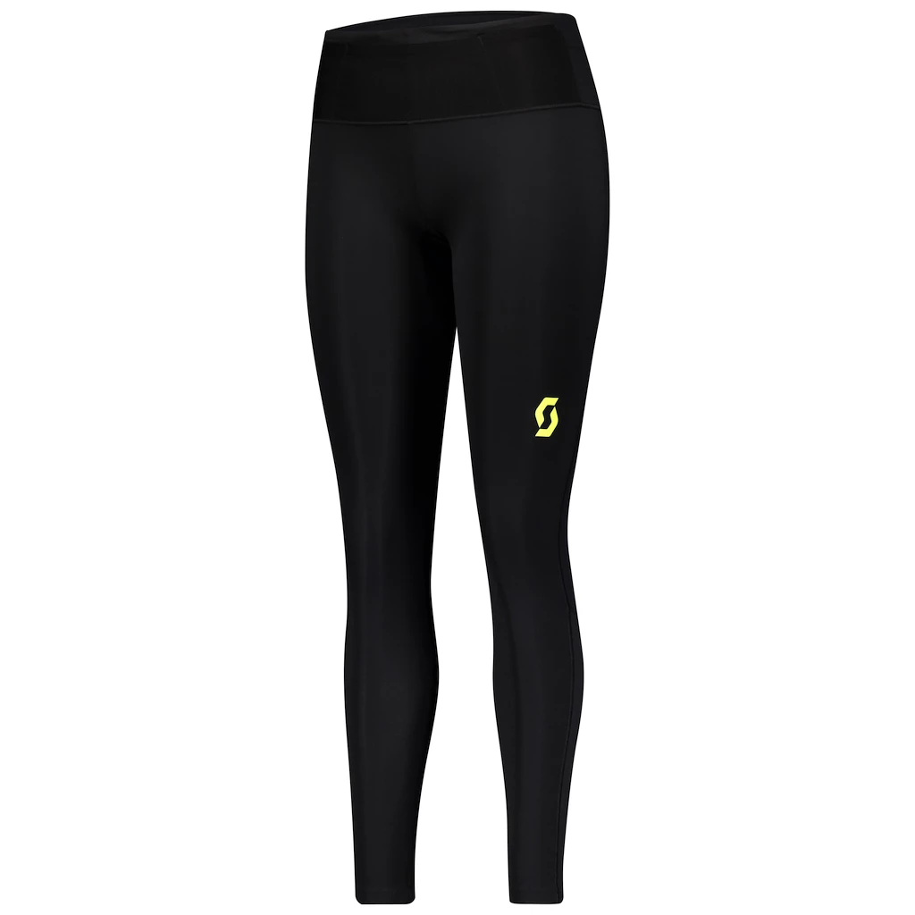 Dámské legíny Scott  Full Tight RC Run Black/Yellow L