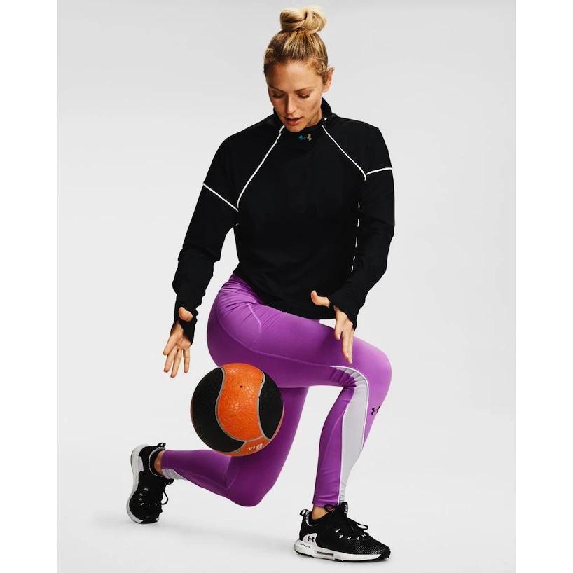Dámské legíny Under Armour  CG Rush Legging Purple XS