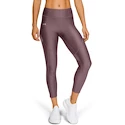 Dámské Legíny Under Armour HG Armour Shine Perforation Ankle Cro ružové