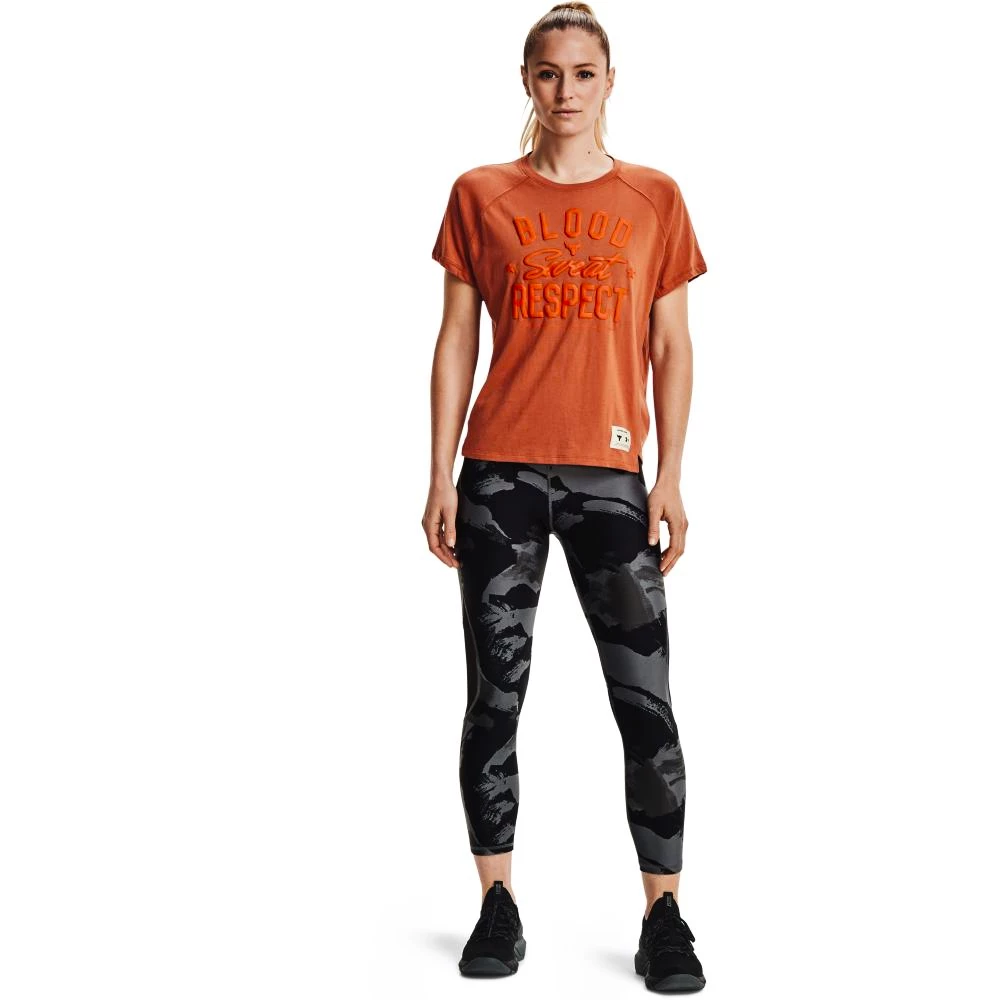 Dámské legíny Under Armour  Prjct Rock 7/8 Legging P Grey