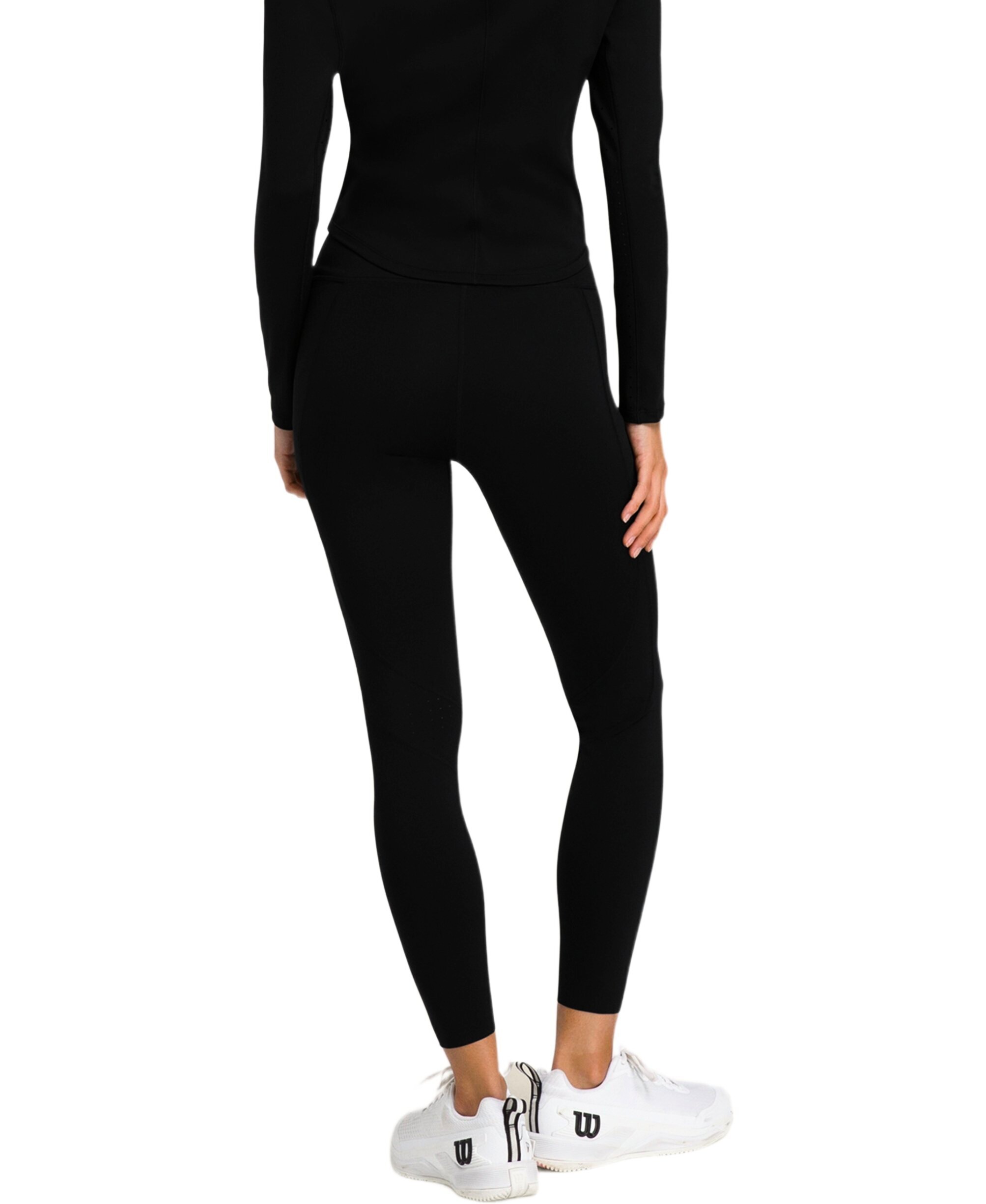 Dámské legíny Wilson  W Essential Training Tight Black M - thumb (2)