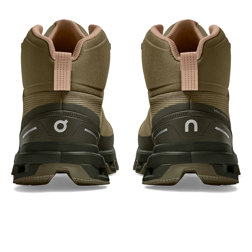 Dámské outdoorové boty On Running  Cloudrock Waterproof Olive/Reed