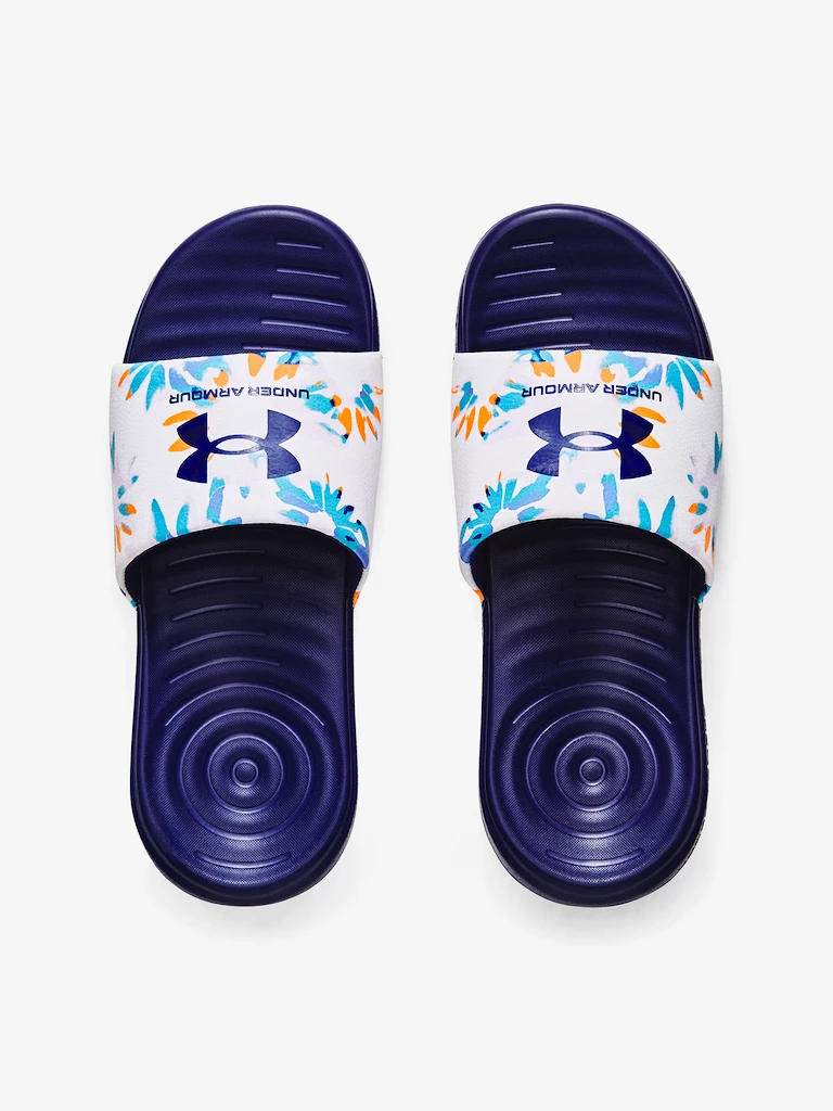 Dámské pantofle Under Armour Ansa Graphic-WHT