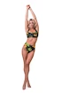 Dámské plavky Nebbia  High-energy retro bikini - top 553 jungle green