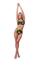 Dámské plavky Nebbia  High-energy retro bikini - top 553 jungle green
