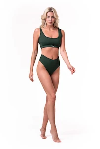 Dámské plavky Nebbia  Miami sporty bikini - top 554 dark green S