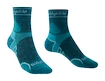 Dámské ponožky Bridgedale  Trail Run Lightweight T2 Merino Sport ¾ Crew Teal