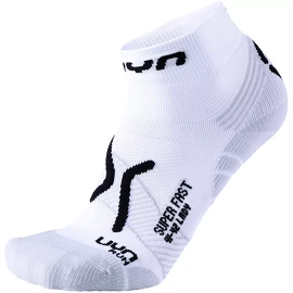 Dámské ponožky UYN RUN SUPER FAST SOCKS White/Black