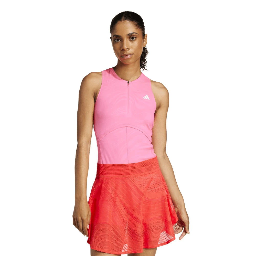 Dámské šaty adidas  Onesie & Skirt Lucid Pink/Selure