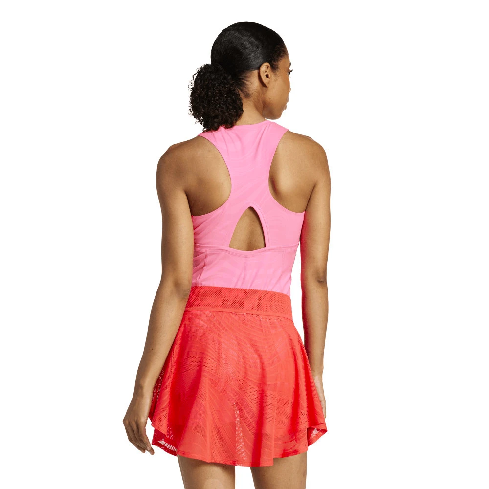 Dámské šaty adidas  Onesie & Skirt Lucid Pink/Selure