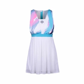 Dámské šaty BIDI BADU Ankea Tech Dress (2in1) White/Aqua