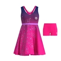 Dámské šaty BIDI BADU  Colortwist 3In1 Dress Pink/Dark Blue