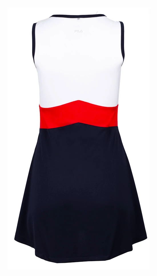 Dámské šaty Fila  Dress Gloria White/Navy