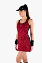 Dámské šaty Hydrogen  Panther Tech Dress Black/Red