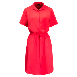 Dámské šaty Jack Wolfskin Holiday Midi Dress Tulip Red