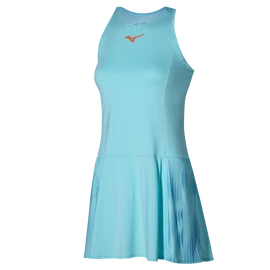 Dámské šaty Mizuno Printed Dress Tanager Turquoise