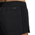 Dámské šortky adidas  Pacer 3-Stripes Woven Heather Shorts Black