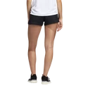 Dámské šortky adidas  Pacer 3-Stripes Woven Heather Shorts Black
