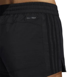 Dámské šortky adidas  Pacer 3-Stripes Woven Heather Shorts Black