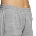 Dámské šortky adidas  Pacer 3-Stripes Woven Heather Shorts Mgh Solid Grey