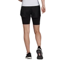 Dámské šortky adidas  Run Fast 2in1 Shorts Black