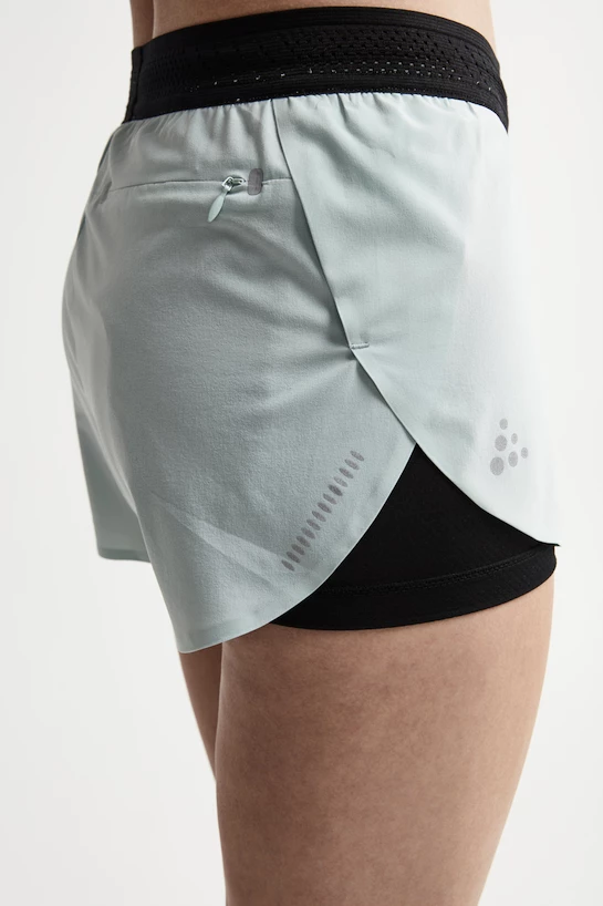 Dámské šortky Craft  Nanoweight Light Green XS