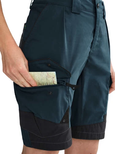 Dámské šortky Klättermusen  Grimner Shorts Midnight Blue/Raven S