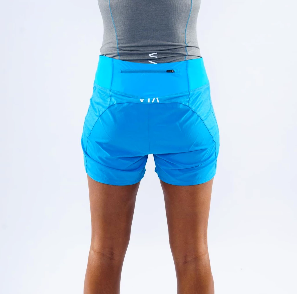 Dámské šortky Montane  Katla Twin Skin Shorts Cerulean Blue