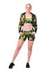 Dámské šortky Nebbia  High-energy double layer shorts 563 jungle green S
