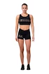 Dámské šortky Nebbia Intense Gold Print 828 black XS