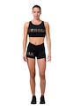 Dámské šortky Nebbia Intense Gold Print 828 black XS